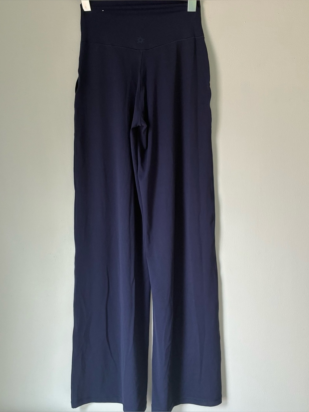 Aerie Real Me XTRA High Waisted Trouser Royal Navy Size S - Picture 3 of 5